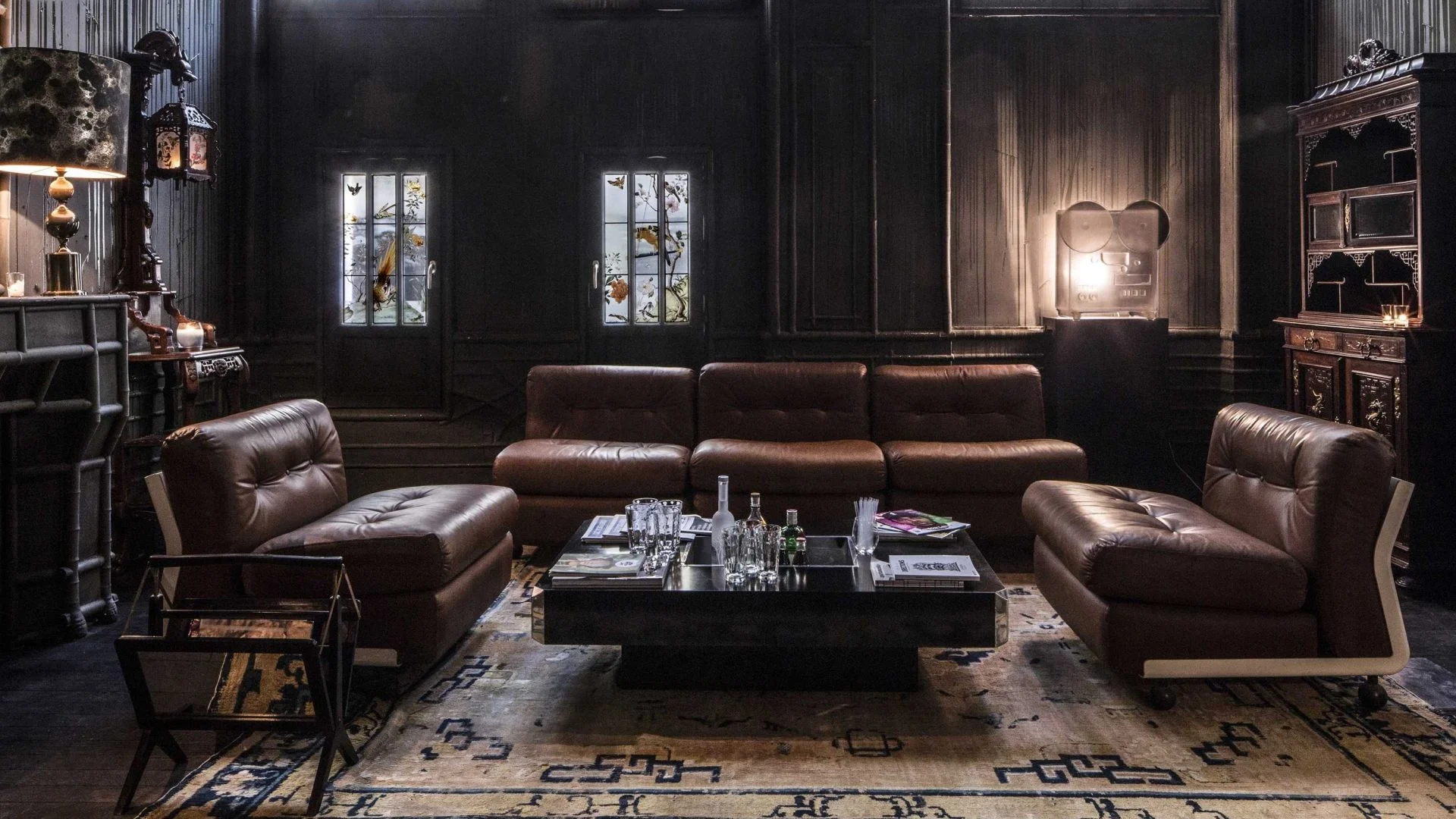 Decadent ambiance of Les Bains Paris