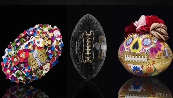 CFDA and NFL Create Bespoke Footballs for the Super Bowl