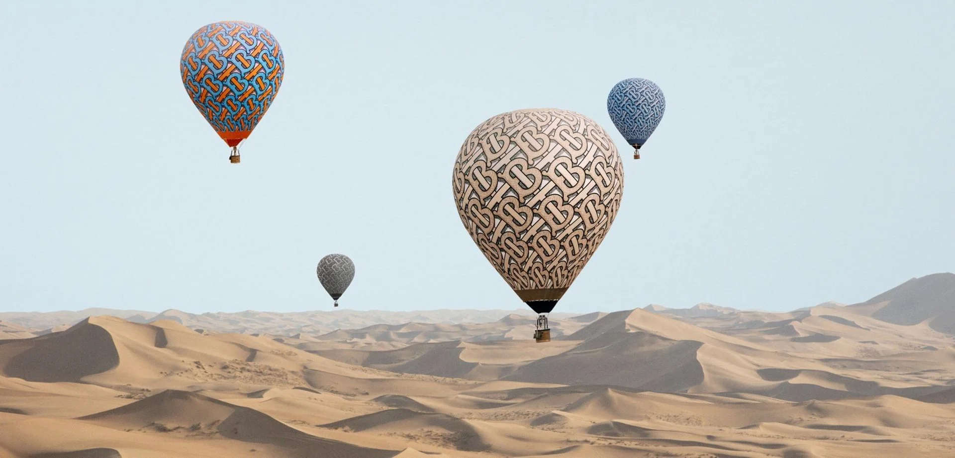 Magnificent landscapes of Burberry