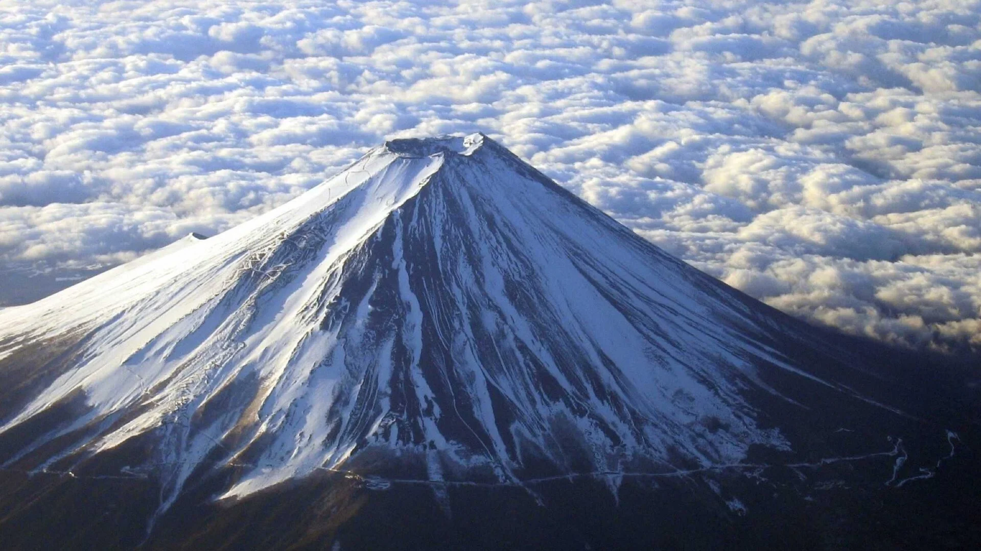 Touching the skies over Fuji