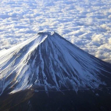 Touching the skies over Fuji