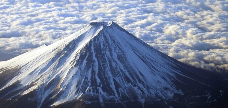 Touching the skies over Fuji
